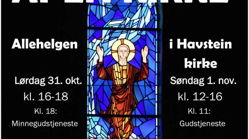 Velkommen inn i kirken på allehelgensdag