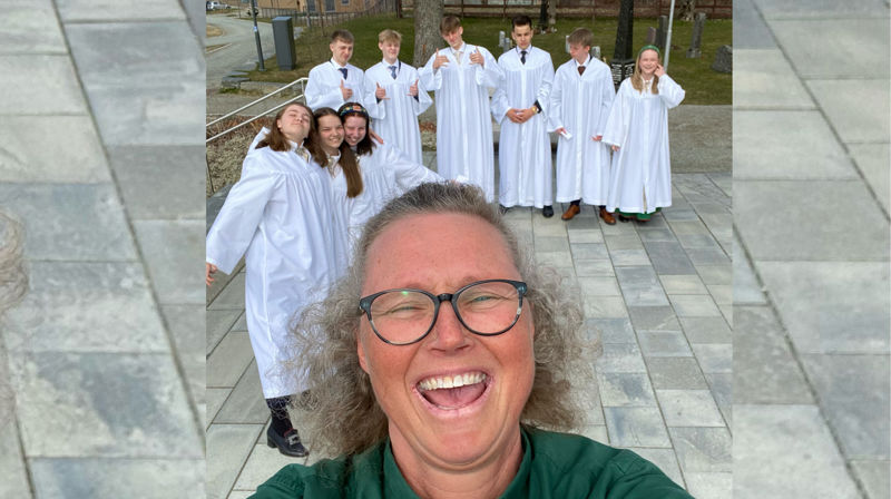 Kateketen og konfirmanter våren 2023