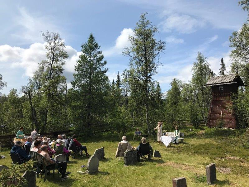 Friluftsgudstjeneste i Drevdalen