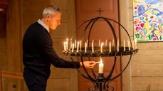 Lystenning i globen – foto Ole Henrik Kongsvik