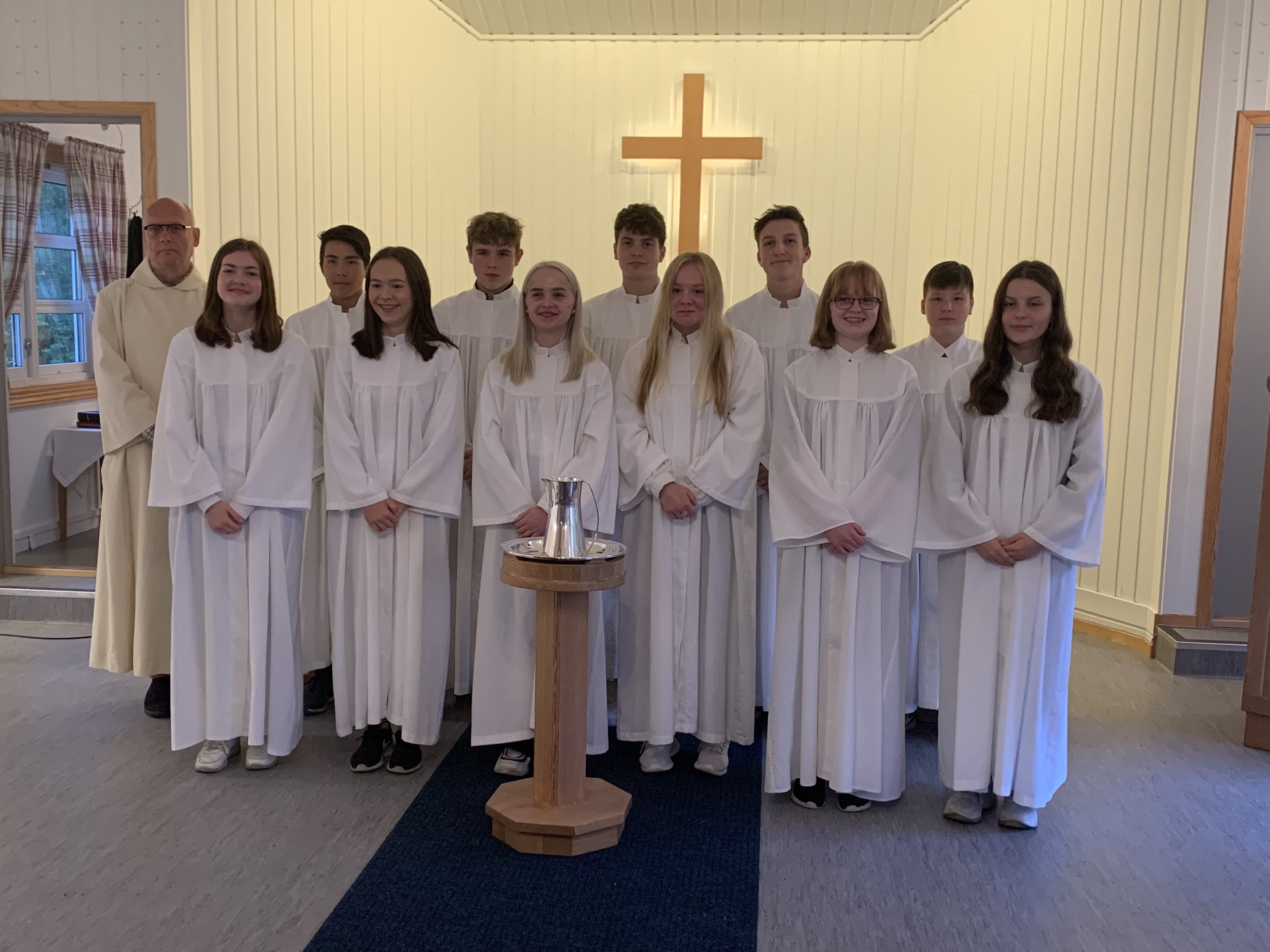 Konfirmanter i Drag/Helland 2020