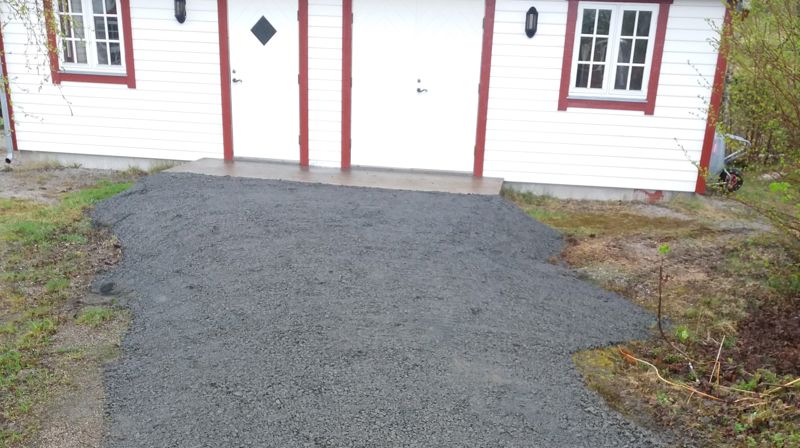 Servicebygg ved Sagfjord kirke