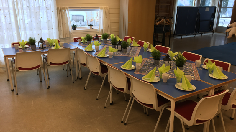 Babysang - bordet er dekket