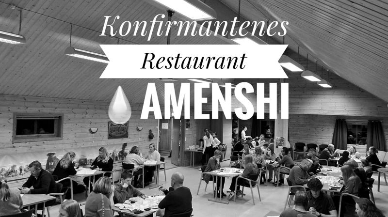 Konfirmantene inviterer til pop-up-restaurant i Menighetsstua mandag 24. mars!