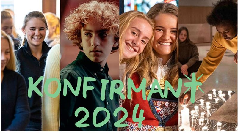 Stor oppslutning om konfirmasjon i kirkene i Ullensaker