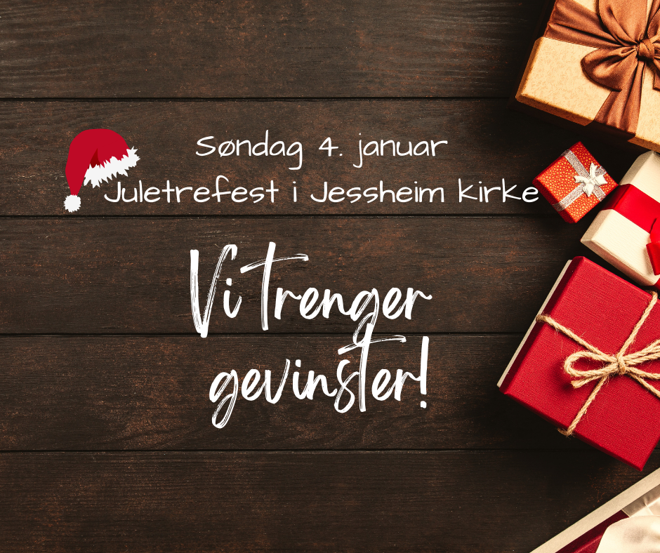 Vi trenger gevinster til juletrefesten!