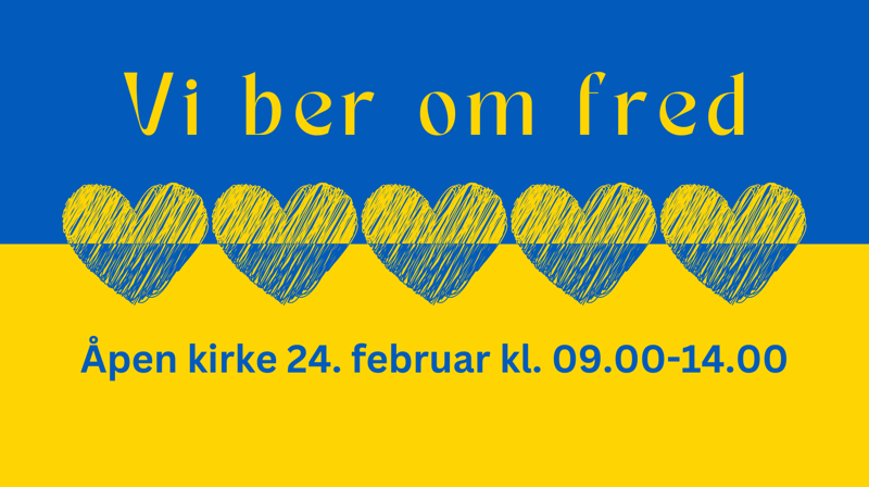 Åpen kirke - ett år siden invasjonen av Ukraina