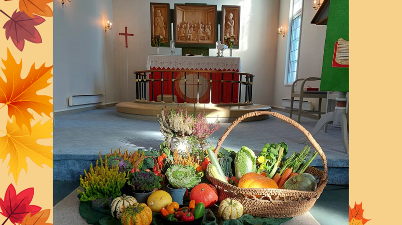 Høsttakkefest i Mogreina kirke