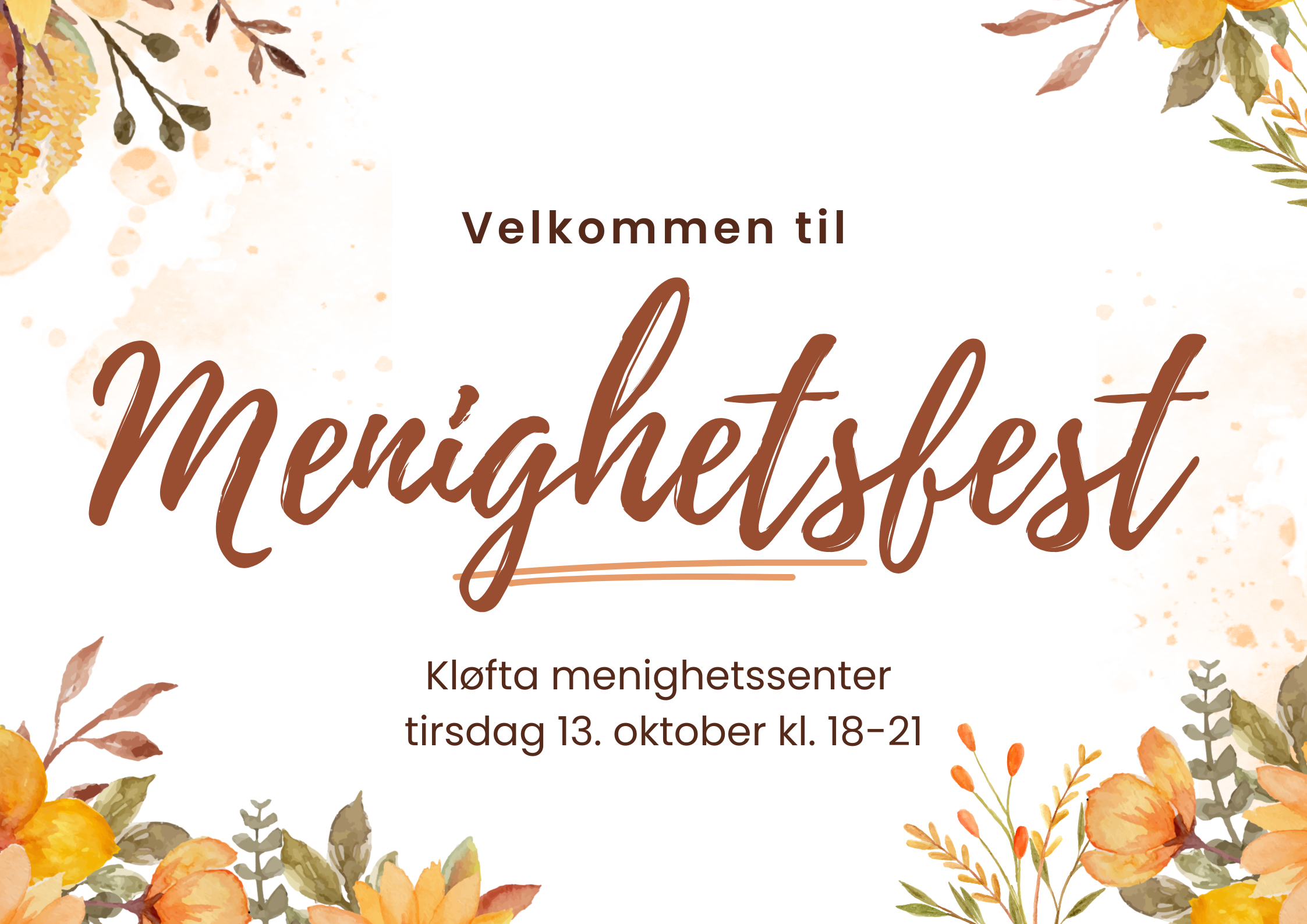 Menighetsfest