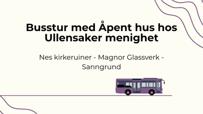 Busstur med åpent hus