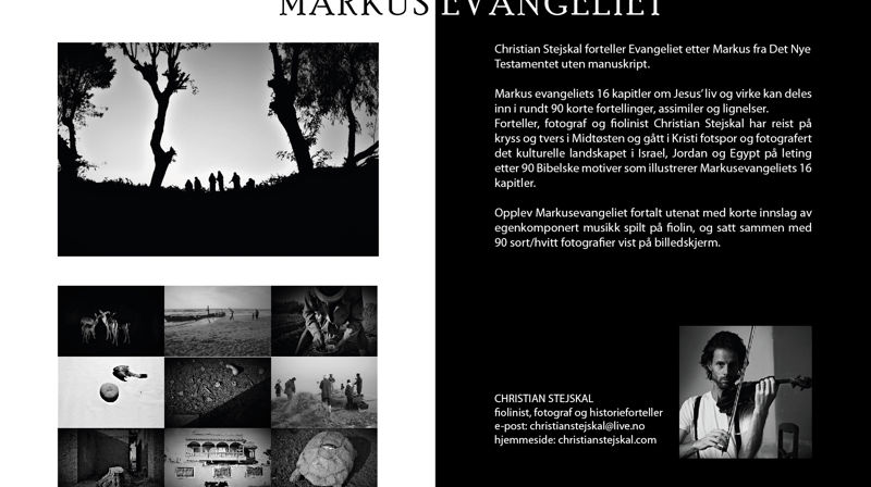 Markusevangeliet - temakveld med Christian Stejskal