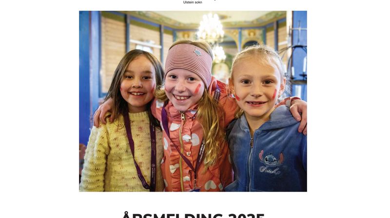 Årsmelding Ulstein sokn 2025