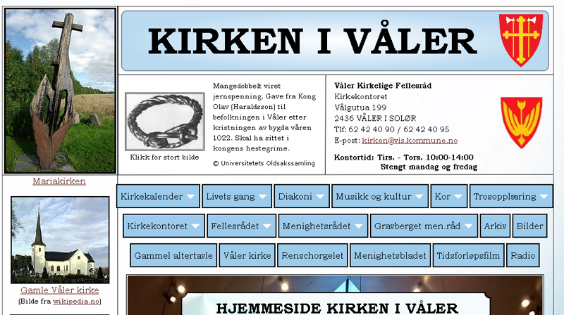 Historisk hjemmeside