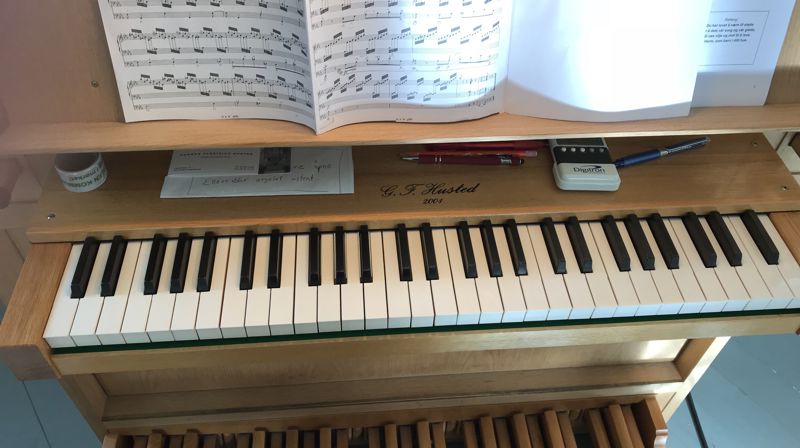 Instrument i Eidsland kapell