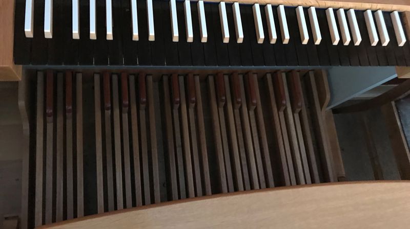 Instrument i Eksingedalen kyrkje