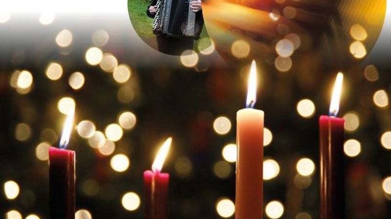 Nå er det adventstid, og det blir fin stemning på formiddagstreffet :)