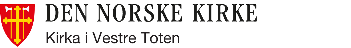 Kirka i Vestre Toten logo