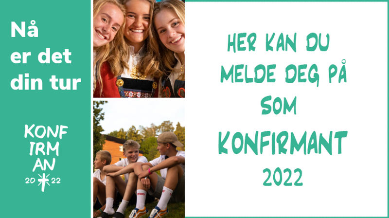 Velkommen som konfirmant 21/22