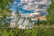 Røn kyrkje. Foto: Ola Døhl