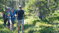 Fra pilegrimsvandringen 2018. Foto: Trond Øigarden