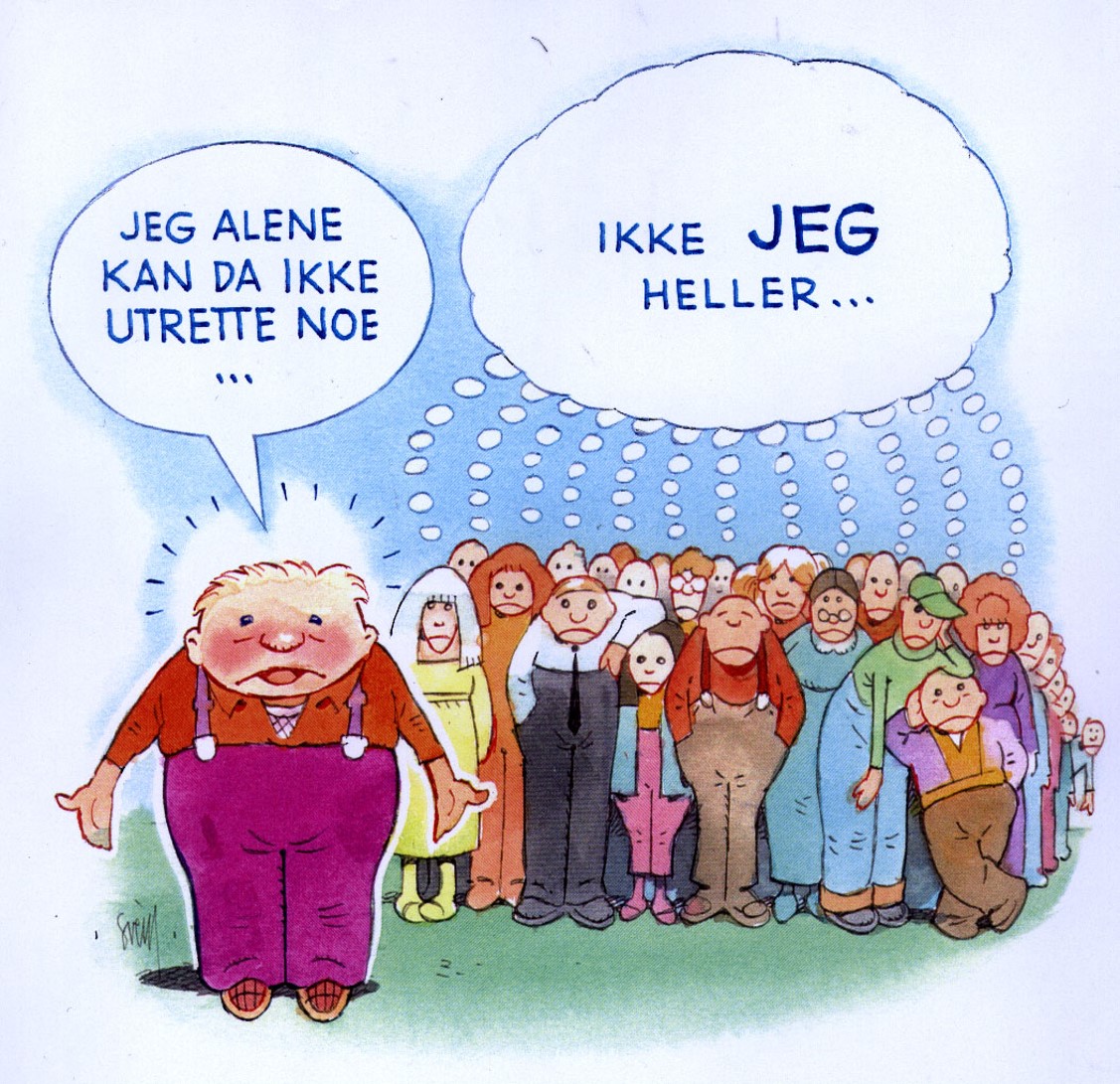 Enkeltmennesker - erkjennelse og endret adferd