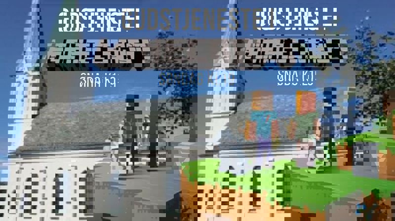 Gudstjeneste i Minecraft!