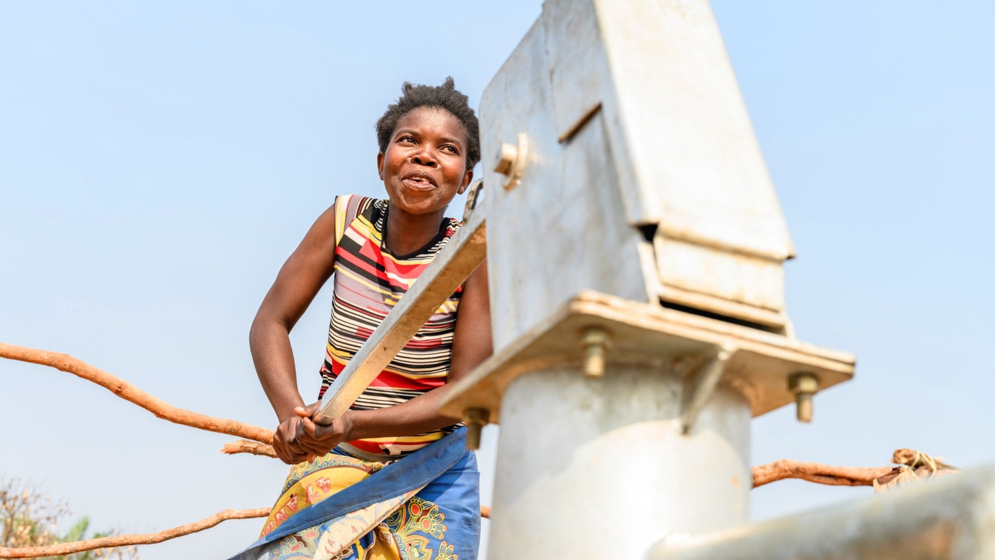 Susan, 33, har 6 barn og bor i Kasalaulo Village in Nchelenge, Luapula Province, Zambia. Foto: Jason Mulikita/Fairpictures/Kirkens nødhjelp.