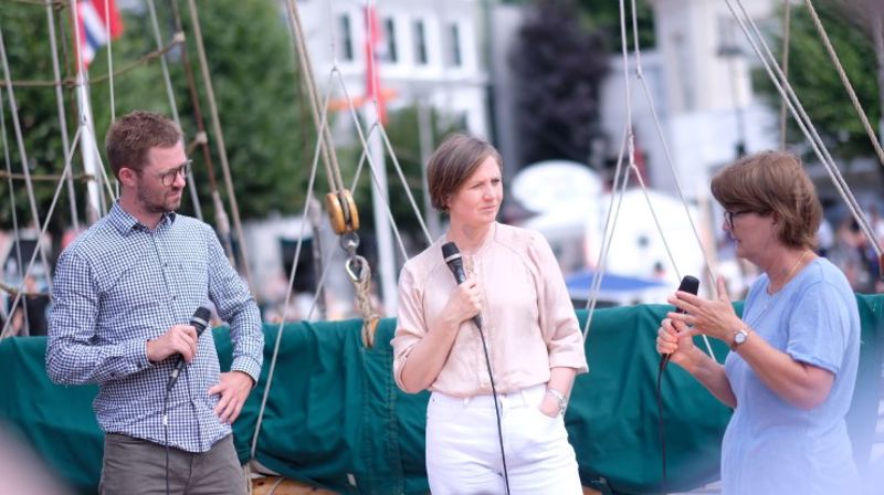 Arendalsuka: Se samtalen om det livssynsåpne samfunnet med Kjersti Toppe her