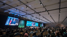 Fra åpningsmøtet av det 29. klimatoppmøtet, denne gang i Baku i Aserbajdsjan (Foto: Det lutherske verdensforbund)