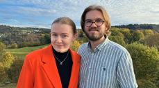 Elise Skjærven Aas, Bjørgvin, overtar som leder av Den norske kirkes ungdomsutvalg etter Thomas Raadin Iversen, Borg. (Foto: Kirkerådet)