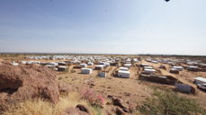 En flyktningleir i Tsjad med flyktninger fra Sudan, støttet av Det lutherske verdensforundet. Foto: LWF/ C. Kästner-Meyer.
