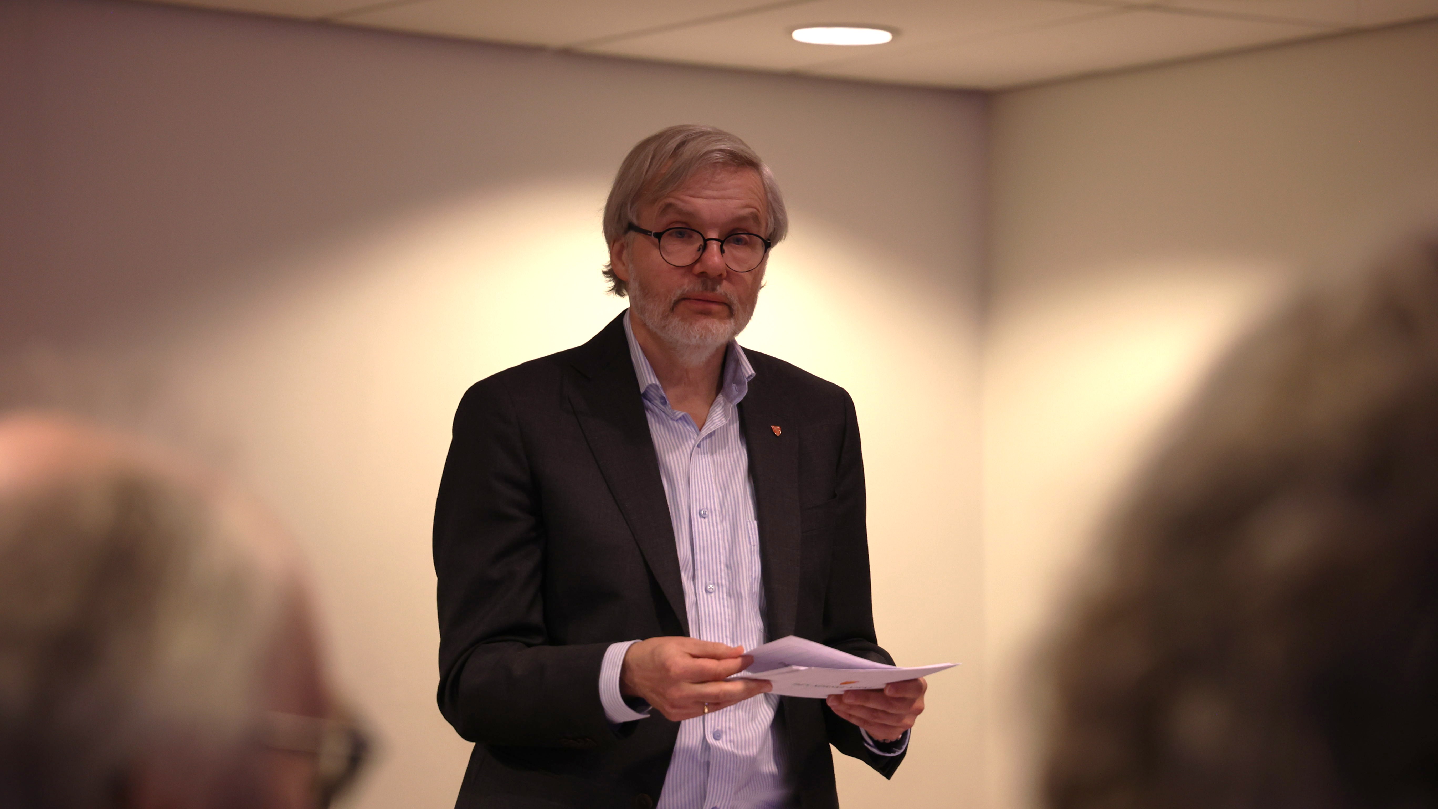 Harald Hegstad, leder i Kirkerådet. Foto: Den norske kirke. 