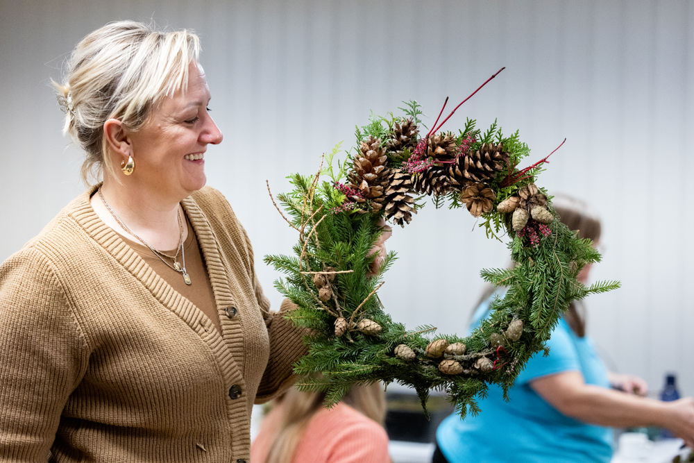 Litt innkjøpt, mye hentet i naturen.