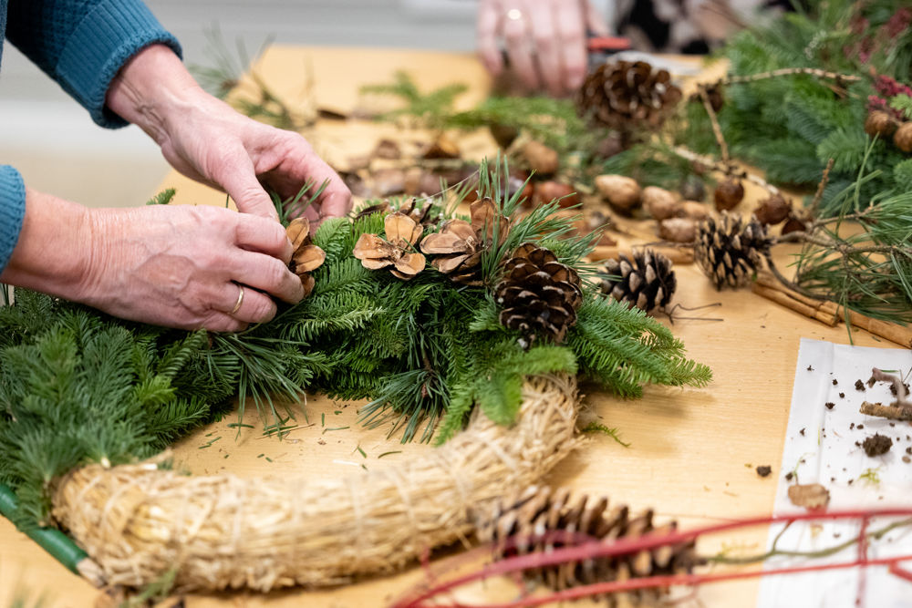 Kreativiteten hentes fram.