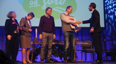 Klimakonfirmantene vant årets trosopplæringspris. Foto: Irene F. Tausvik.