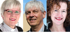 Ann-Helen Fjeldstad Jusnes, Rolf Steffensen og Kari Veiteberg oppnådde flest stemmer i den kirkelige avstemningsrunden.