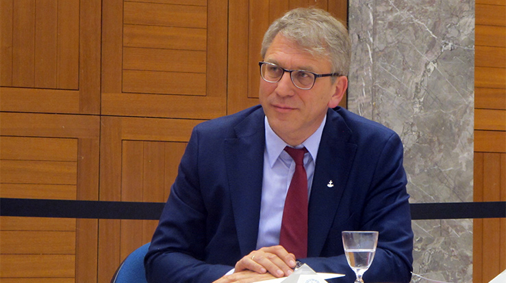 Generalsekretær Olav Fykse Tveit. (Foto: http://www.oikoumene.org)