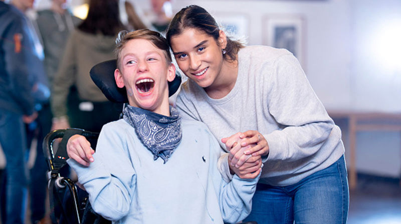 Inkludering i praksis i konfirmantundervisning. (Foto: Bo Mathisen)