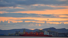 Hammerfest LNG på Melkøya i Hammerfest. Biskop Tor B. Jørgensen og biskop Olav Øygard skal 29.-30. juni besøke anlegget som mottar gass fra Snøhvit- feltet. Foto: Harald Pettersen/Statoil
