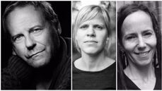 F.v: Svein Tindberg (foto: Det Norske Teatret), Åste Dokka (foto: Alexander Tufte), Sunniva Gylver (foto: Lill Beate Eidsheim/Cappelen Damm)