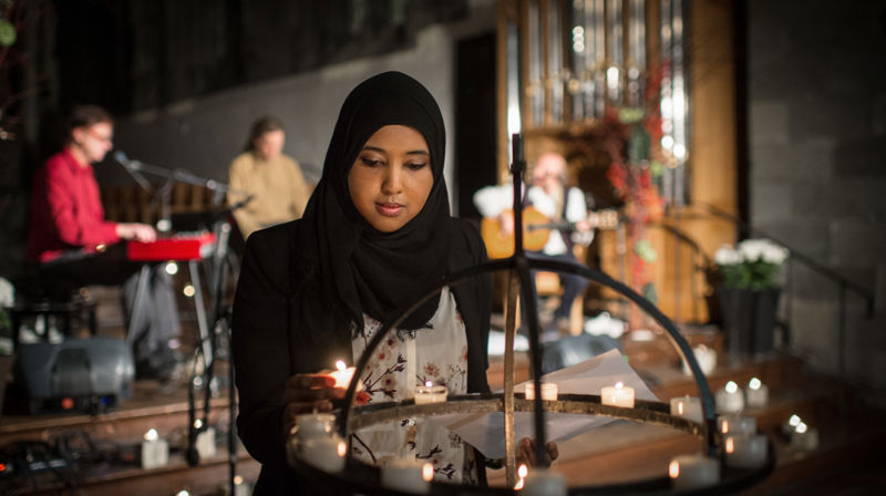 I januar 2015 ble det arrangert fredskonsert i Stavanger domkirke der representanter fra 12 religioner leste hver sin bønn. Foto: Jarle Aasland/Stavanger Aftenblad