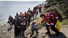 Tusenvis av mennesker flyktet fra krig og nød i 2015. Foto: Jan T. Espedal / Aftenposten