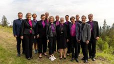 Biskopene i Den norske kirke samles til Bispemøte i februar 2024.