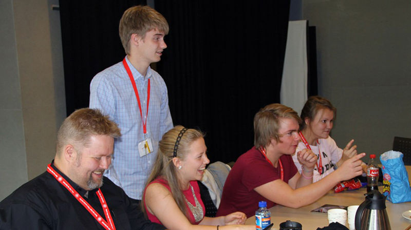 Komitéarbeid under UKM 2014.