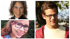 Pernille Astrup, Marianne H. Brekken og Petter Normann Dille. Foto: Privat, Sjømannskirken og kirken.no