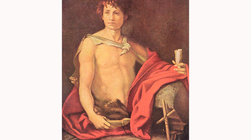 Johannes døperen som barn. Andrea del Sarto (1486–1530) Foto: wikimedia