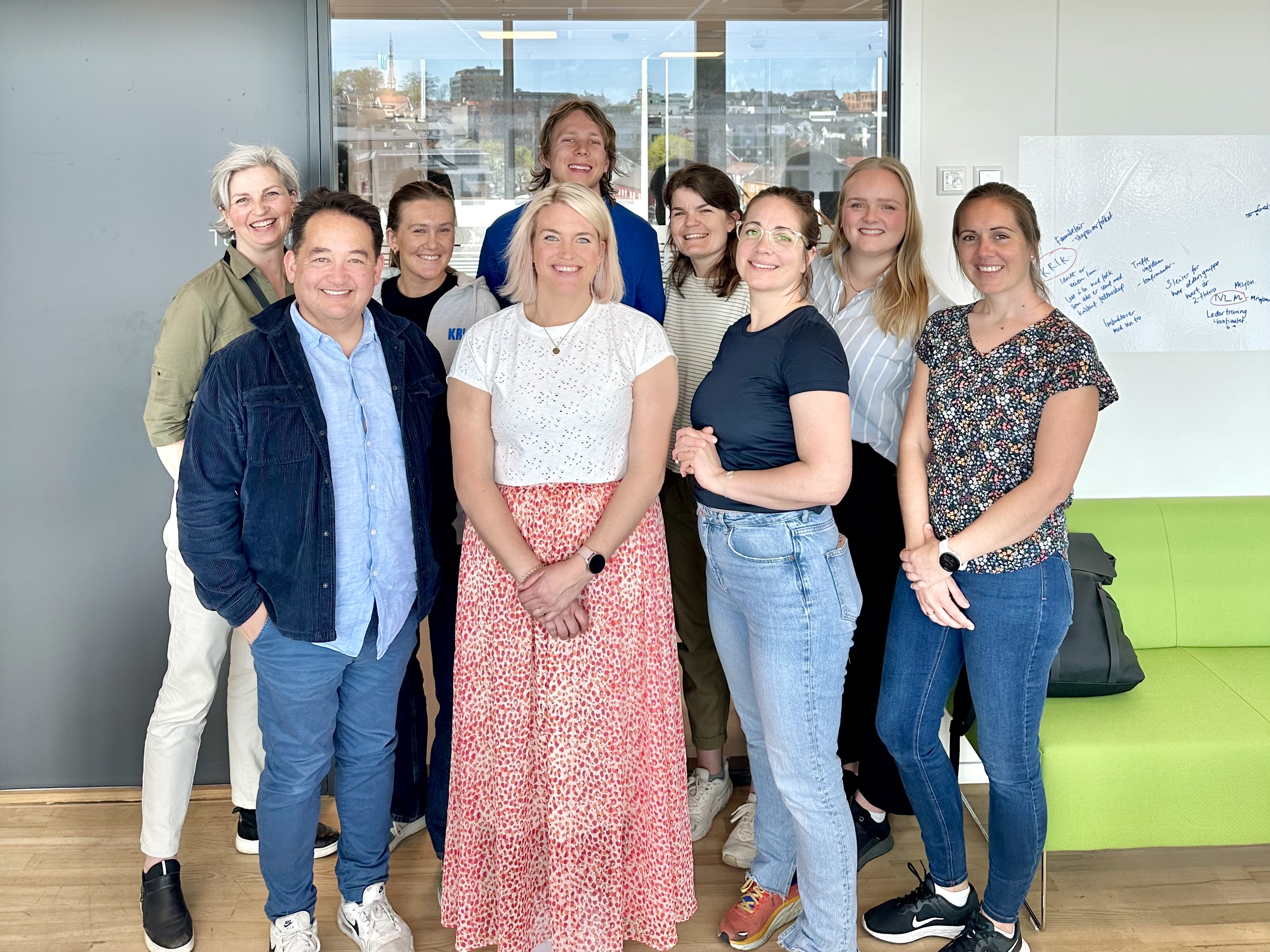Bispedømmet har jevnlige møter med barne-og ungdomsorganisasjonene i Tunsberg. Foto: Torill Landaasen